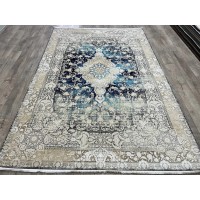 Иранский ковер Антик 5234 Бежевый-синий